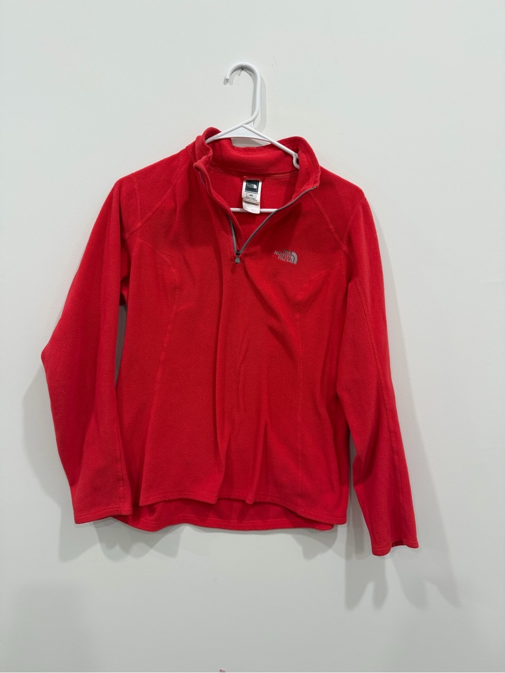 The North Face Red Quarter-Zip Fleece Pullover